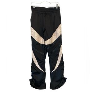 Akira small joggers faux snake skin panels